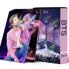 [원스트리글로벌] 방탄소년단 BTS 포토카드 Yet To Come in Cinemas 포카, 기본색상, 포토카드55장