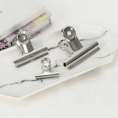 서류 종이 집게 불독 더블 클립 소형 3cm DD-11551, 상세페이지 참조, 본상품선택