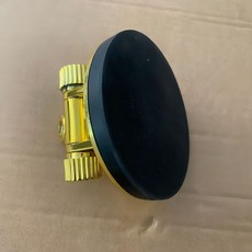 婚車皇冠磁吸吸盤底座, 1個, 1個金色皇冠磁吸底座帶螺絲, 金色