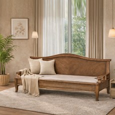 보루네오 온가족 온돌 온열 소파형 침대 황토볼스프링 (무료배송) BHP6036