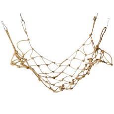 麻繩攀爬網 吊床 鞦韆 玩具, 小號30*20cm, 1個