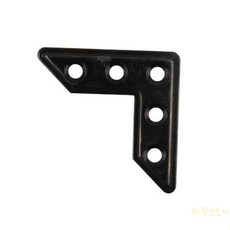 라망 평철 ㄱ자 48X48X15 흑도금