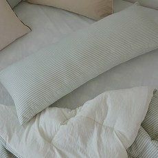 애프터홈 국내제조 허그 롱 쿠션 다용도 바디필로우 커버, 허브티