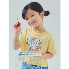 탑텐키즈 25 SS (여아) 코튼립 반팔 티셔츠 MKF2TS2006 867075