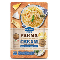 폰타나 파르마 콰트로치즈 크림 파스타소스, 130g, 5개