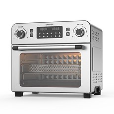 AIWA 愛華 23L多功能氣炸烤箱 AF-023T, 銀色