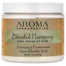 아브라 테라퓨틱스 천연 거품 목욕제 행복한 하모니 파출리 and 유향 14 oz (397 g) ABR-14001, 1개, 397g