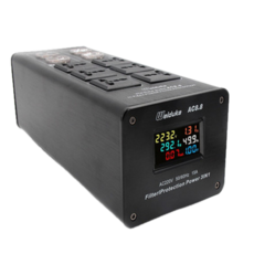 Weiduka AC8.8 電源濾波器 穩壓器 濾波器 多插座設計【潮時尚快速出貨】, 1個