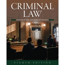 (영문도서) Criminal Law Paperback, Cognella Academic Publishing, English, 9798823306812