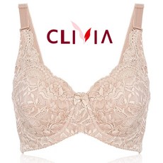 크리비아 체형보정 3단후크 빅사이즈 브라 2600ABCDEF 노패드