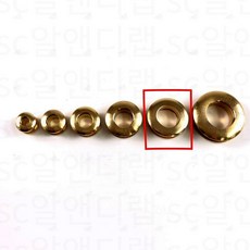 아일렛 나사형 뜨개질 핸드메이드 가방 부자재 손잡이 구멍 마감 장식, 22mm 2세트
