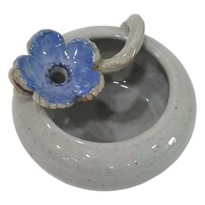 우리도예 분청 미니수반 수초꽂이 3종 흰꽃 청꽃 홍꽃 택1 다화꽂이