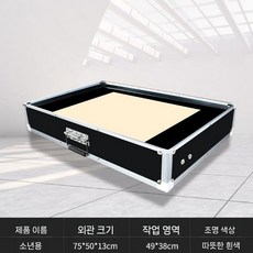 샌드아트 박스 샌드 모래 아트 그림판 상자 촉감 놀이 스크린 테이블 공연, F. M(웜화이트) 16 9