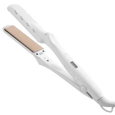 KINUJO 絹女 原廠公司貨 寬版保濕離子夾 美髮神器 直髮夾 捲髮棒, White