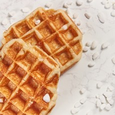 와플덴 토스트기로 데워 먹는 벨기에와플 125g, 10개
