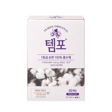 템포 체내형 생리대 레귤러, 20개입, 4개