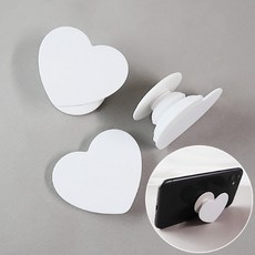 모바일 휴대폰거치 스마트톡 하트형 3단조절, 다섯개입 *1봉