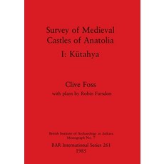 (영문도서) Survey of Medieval Castles of Anatolia I: Kütahya Paperback, British Archaeological Repo..., English, 9780860543381