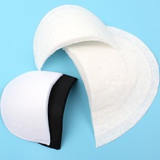 보드레 어깨패드 어깨뽕 어깨싱, 보드레 어깨뽕(15mm검정 1쌍), 1개