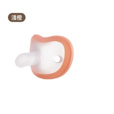 嬰兒安撫奶嘴兒0到3-6個月仿母乳防脹氣一歲以上寶寶睡覺, 1個, 50, 【止哭哄睡】橙色