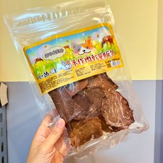 汪一口 手作寵物肉乾量販包 多種口味 狗狗訓練獎勵點心 新鮮本土肉品 ISO 22000認證, 110g, 1個, 鮮牛肉薄片