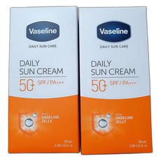 선크림 톤업 UV프로텍션 썬크림 선로션 무기자차 여성용 50ml 2개