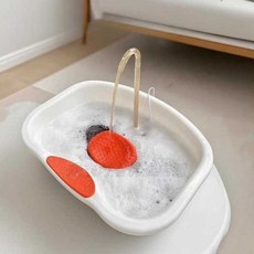 머리감겨주는기계 헤어 펌프 지압기 샴푸대 머신, 상세페이지 참고, 아이보리 욕조 + 굴절 펌프