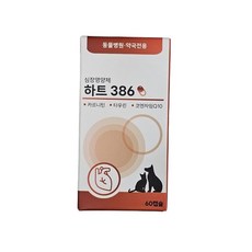 하트386 60캡슐 반려동물 심장영양제, 1개
