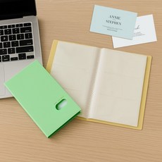 소망상점 찡긋 스마일 명함집(10매) (에메랄드) 명함지갑선물, 상세페이지 참조, 상세페이지 참조