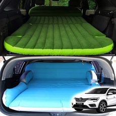 XM3 캠핑 차박용품 트렁크 에어 매트 야외 용 침대 접이식 소파 차량 용품 슬 리핑, 에어펌프 미포함 블루, 블루