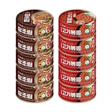 롯데햄 고추장 고기볶음 80g 5캔 + 장조림 80g 5캔, 1개