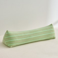 YOPENCE 전통 메밀 베개 낮은 목베개, 1개, 그린