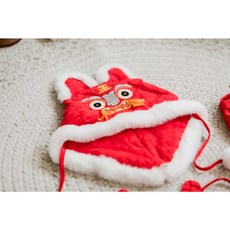 GoGraphy 現貨抓周虎帽 寶寶週歲抓周儀式虎帽 可愛造型慶生用品