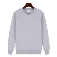 남녀 공용 양면 맨투맨 긴 팔 맨투맨 라운드 니트 퍼 맨투맨 8COLOR