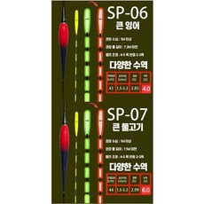주한피싱 스마트 전자찌 다양한 전자찌 민물 전자찌 모음 민물낚시 전자찌, 2개, SP07  6.0g