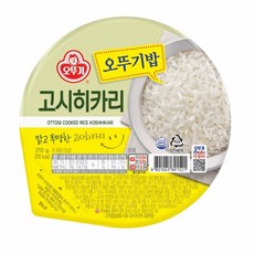 맛있는 오뚜기밥 고시히카리 210g, 6개