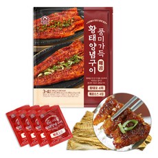 마마스 엄마표한끼 황태 포 매콤 양념 구이 340g (총 4미), 1세트