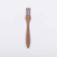 붓 멀티 펜 빗 수채화 아크릴 브러쉬, 1개, R 3 3개 이빨 뾰족