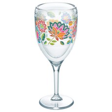 터비스 퍼펙트 포 파티오 & 풀사이드 와인잔, Boho Chic, 1개, Boho Chic 1개