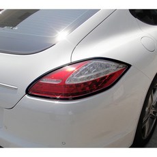 圓夢工廠 Porsche 保時捷 Panamera 970 (2010-2013) 改裝 消光黑 車燈框飾貼 尾燈框, 1個