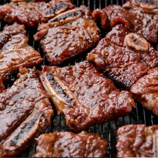 초이스 등급 LA갈비 1kg 구이용 꽃갈비 캠핑용 미국산, 본상품선택WFGYIFP, 1개
