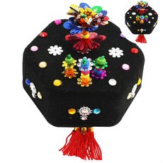 한복악세사리 글로벌이지 펠트 족두리 만들기 1인 전용포장, 본상품