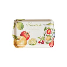 셰프스키친 스위티쉬 멜라민 쟁반 카페서빙 트레이 업소용 가정용, 1개