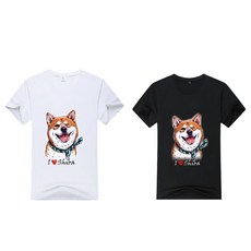 柴犬大學 啾咪柴柴中性T恤 情侶親子裝 文創設計 舒適親膚 可愛童趣