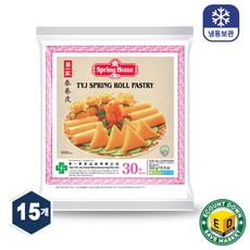 춘권피 10인치(25cm) 550g (18.3g x 30장) 1박스 (550g x 15개입), 15개