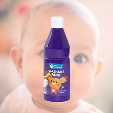 물로 지워지는 미술물감 보라 워셔블페인트 창작놀이 사회성발달 가족놀이, 1개