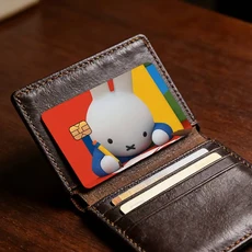 만화 토끼 귀여운 M-Miffy n-nijntje 장식 고급 카드 스티커 직불 신용 은행 스킨 커버 선물 학생용, 01 18x13.5CM, 20 z17