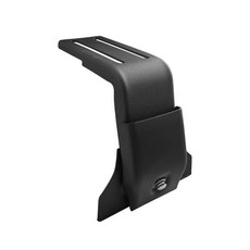 두꺼운 프리미엄 다용도 내구성 조절식 빗물받이 루프랙 브래킷, 탄소강, 검은색