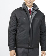 파브 WM-J1103 카라 부분 털 탈부착 가능 겨울 작업복 근무복 유니폼, L, 1개