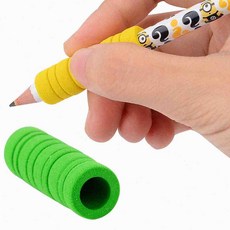 온몰 연필굳은살방지그립 1P 볼펜손잡이 연필손잡이